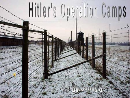 Hitler's Operation Camps