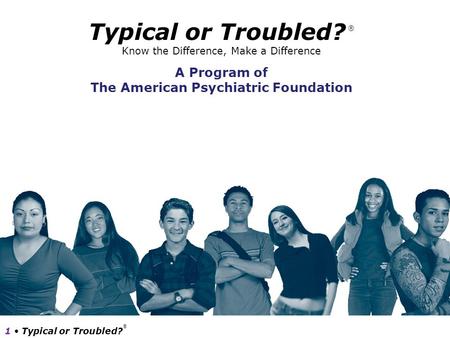 The American Psychiatric Foundation
