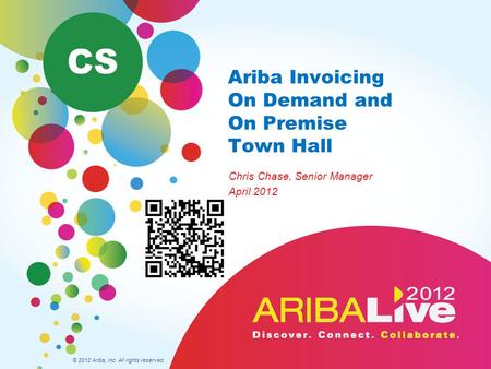 Ariba Invoicing On Demand and On Premise Town Hall