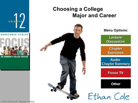 Choosing a College Major and Career