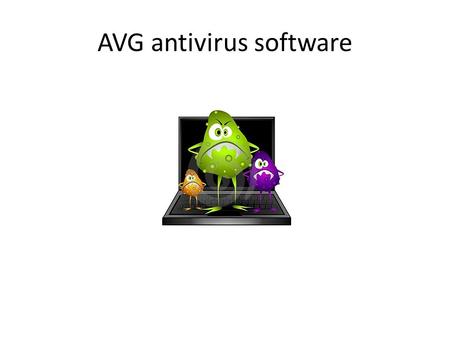 AVG antivirus software
