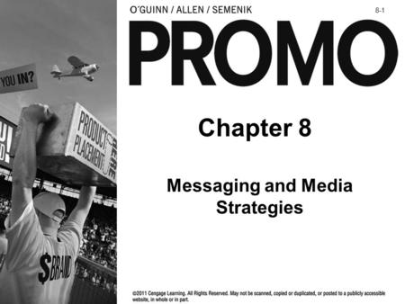 Messaging and Media Strategies