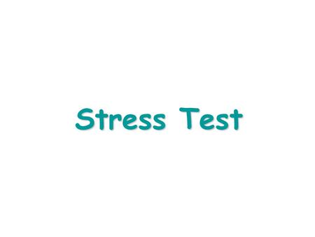 Stress Test. I'm not sure exactly how it works, but this is amazingly accurate. It was used in a case study on stress level at one of the best hospitals.