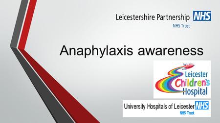 Anaphylaxis awareness