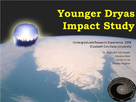 Younger Dryas Impact Study