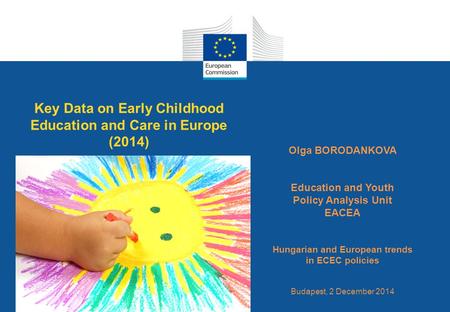 Key Data on Early Childhood Education and Care in Europe (2014)