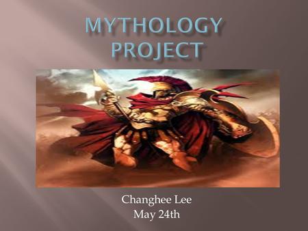 Changhee Lee May 24th. His Greek name is Ares and his Roman name is Mars.