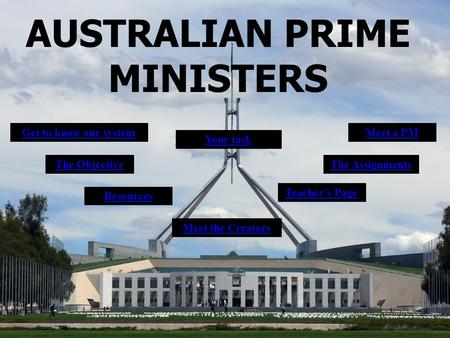 AUSTRALIAN PRIME MINISTERS