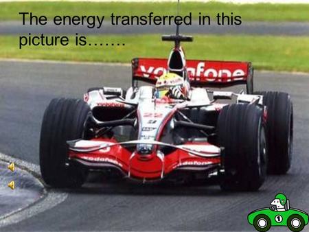 The energy transferred in this picture is……. Learning objectives Describe the energy transfers in a range of devices. Identify where energy is wasted.