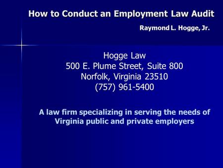 employment law