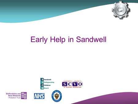 Early Help in Sandwell.