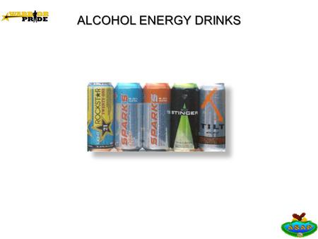 ALCOHOL ENERGY DRINKS. Learning Objective Provide educational awareness about alcoholic energy drinks.
