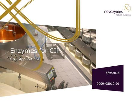 EDITING SLIDES IN THE NOVOZYMES TEMPLATE Choose Layout: Click Layout in the top menu Home. And choose between +30 different layouts. Edit Header and footer: