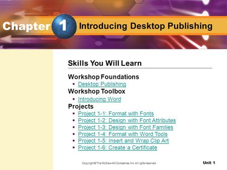 Introducing Desktop Publishing