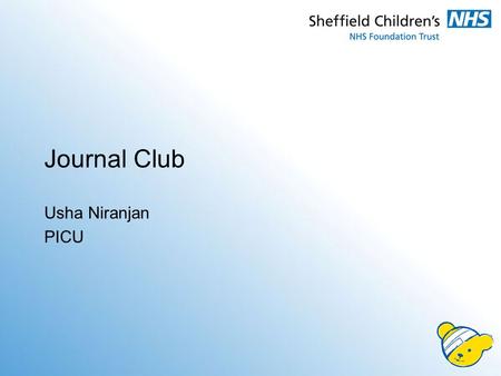 Journal Club Usha Niranjan PICU. Rationale 2 x cases of severe dehydration with metabolic acidosis –requesting for HDU management –as given 40mls/kg fluid.