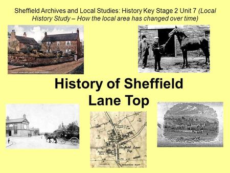 History of Sheffield Lane Top