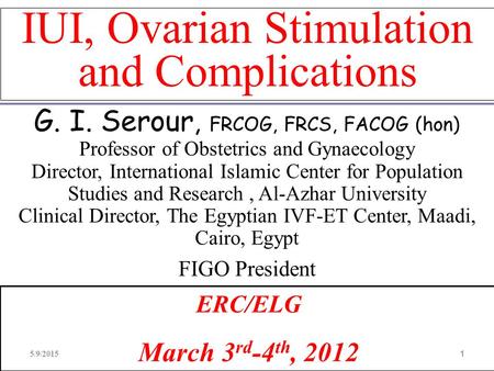 IUI, Ovarian Stimulation and Complications