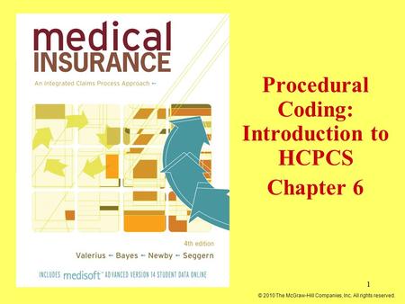 Procedural Coding: Introduction to HCPCS Chapter 6