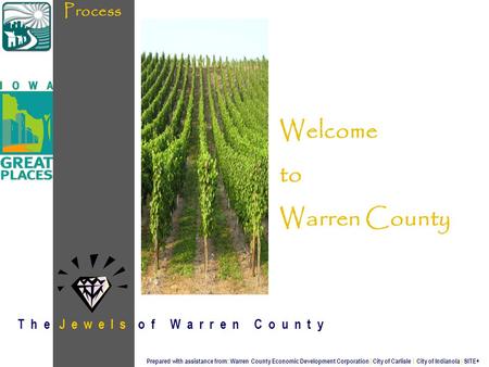 T h e J e w e l s o f W a r r e n C o u n t y This offer was prepared with assistance from: Warren County Economic Development Corporation | Davitt Photo.