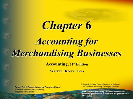 Accounting for Merchandising Businesses