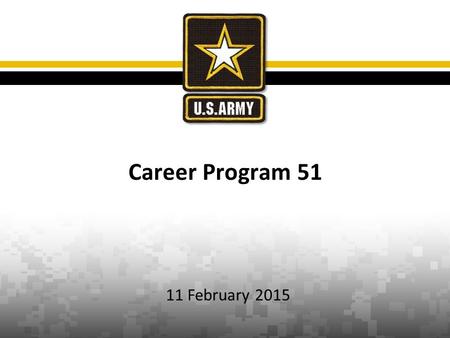 Career Program 51 11 February 2015.
