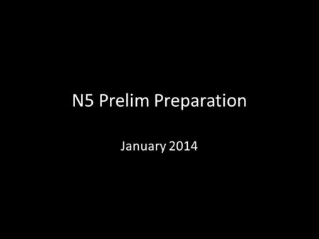N5 Prelim Preparation January 2014. Sources of Finance Source of Finance DescriptionAdvantageWho Bank LoanMoney borrowed and paid back in set instalments.