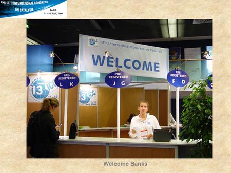Welcome_Banks Welcome Banks. Organisers Welcome Party.