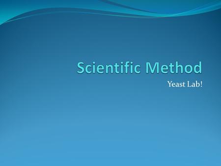 Yeast Lab!. What makes something living? Consider the following questions… How big/complex must something be? What must it be able to do? Where must it.