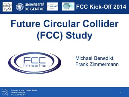 Future Circular Collider (FCC) Study