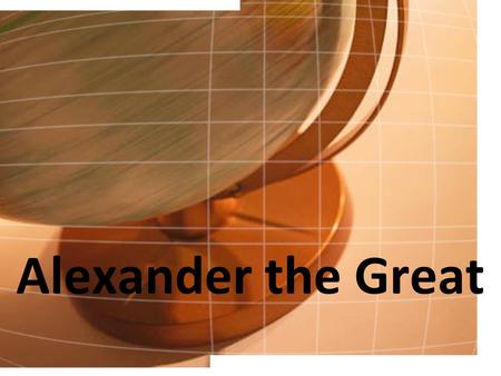 Alexander the Great. The Rise of Macedonia After the Peloponnesian War between Athens and Sparta the two city-states just tried to control each other.