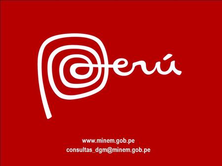 PERU Mining Sector Febrary, 2013.