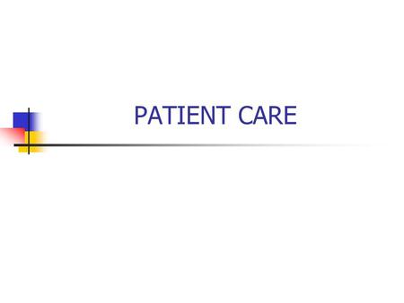 PATIENT CARE. DIRECT CARE GIVERS DEFINITION The people that help the elderly, disabled, or ill persons live in their own homes or in residential care.