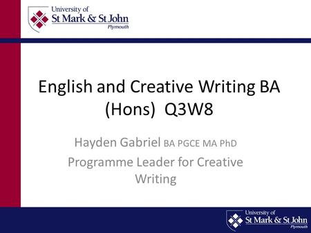 creative writing ma mmu