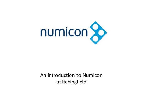 An introduction to Numicon