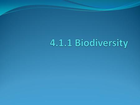 The amount of biological diversity per unit area. It includes: genetic, habitat and species diversity.