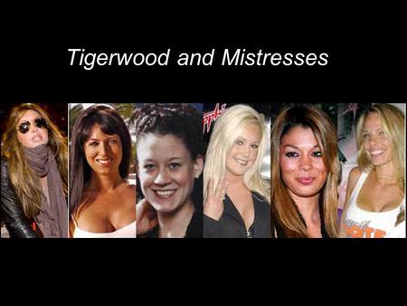 Tigerwood and Mistresses Rachel Uchitel press conference being held today. She is expected to admit affair with Tiger Woods.