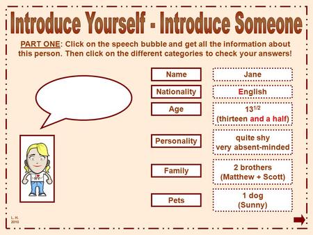 Introduce Yourself - Introduce Someone