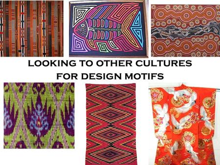 Looking to other cultures for design motifs. Nigerian Masks.