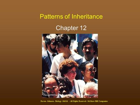 Patterns of Inheritance