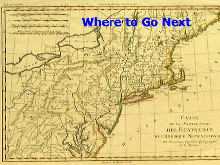 Where to Go Next. Outline Announcements: –Homework IV due Wed. 10/8 by 5, by e-mail Extra week for projects Absolutely no exceptions! Answers will be.