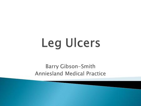 Barry Gibson-Smith Anniesland Medical Practice