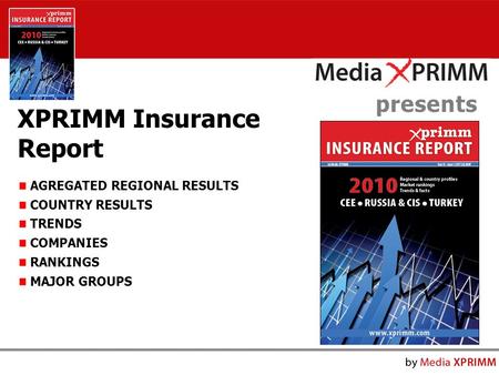 Presents XPRIMM Insurance Report AGREGATED REGIONAL RESULTS COUNTRY RESULTS TRENDS COMPANIES RANKINGS MAJOR GROUPS.