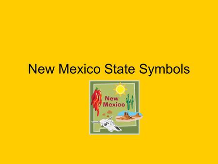 New Mexico State Symbols. What is our state air craft?