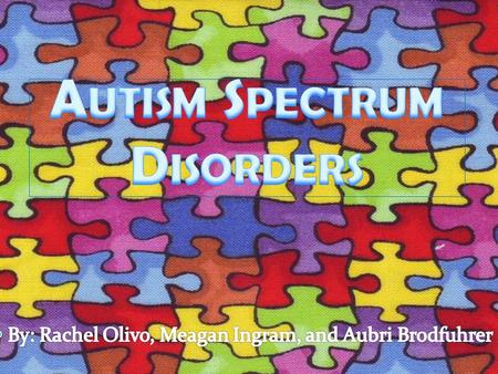 The changing views of Autism  3525290n.