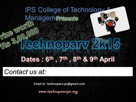 id :  IPS College of Technology & Management Contact us at: 7509652889,9179384828,8962820169.