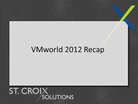 VMworld 2012 Recap. Introduction Christopher Kusek – Blog: Twitter.