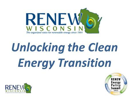 Unlocking the Clean Energy Transition. 2014 Recap WHAT DID WE LEARN IN 2014?