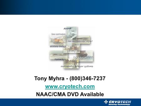 NAAC/CMA DVD Available