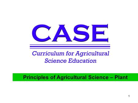 Principles of Agricultural Science – Plant 1. 2 Potting Media Components Unit 3 – Soilless Systems Lesson 3.1 Mixing Media Principles of Agricultural.