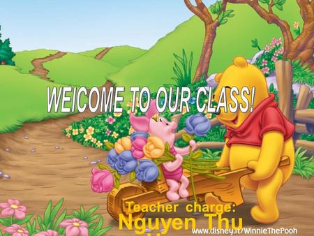 Teacher charge: Nguyen Thu Huong The advantages of walking.